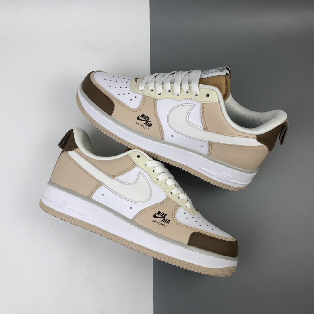 200 Nike Air Force 1 Premium“Shadow grey”空军一号白粉 CV3039-101