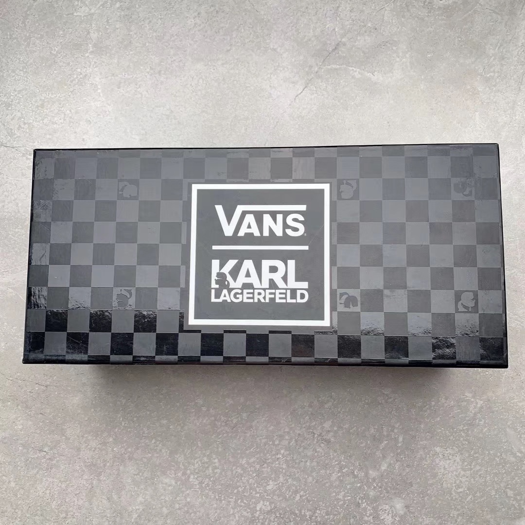 120 Vans Slip On x Karl Lagerrfeld  万斯联名一脚