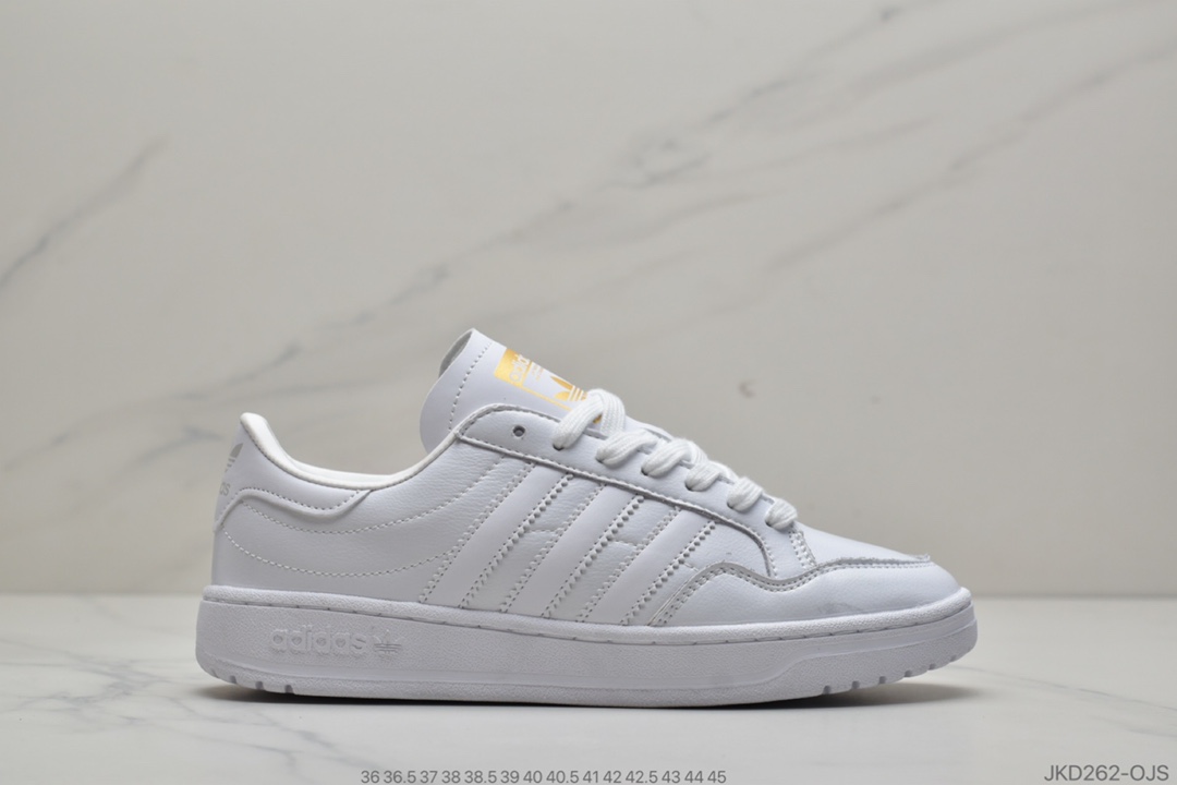 160 公司级阿迪达斯Adidas Team Court 复古百搭简约运动风EF6054