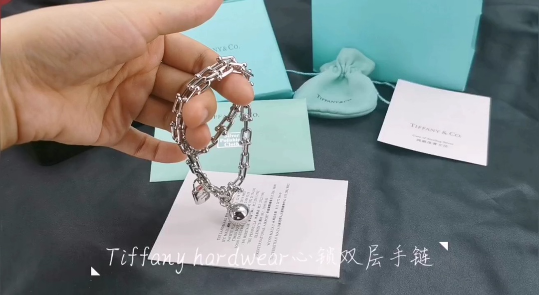Tiffany & Co. Tiffany&Co. hardwear心锁圆球U型手链