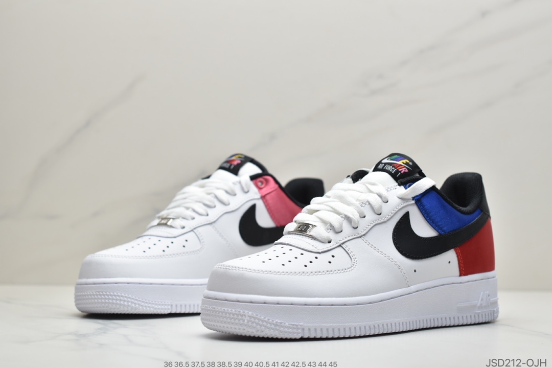 200 公司级耐克空军拼色拼接 NK Air Force 1 07 空军一号低帮CW7010-100