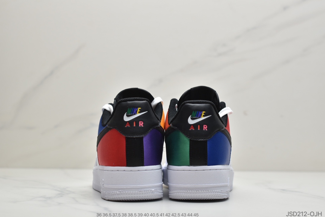 200 公司级耐克空军拼色拼接 NK Air Force 1 07 空军一号低帮CW7010-100
