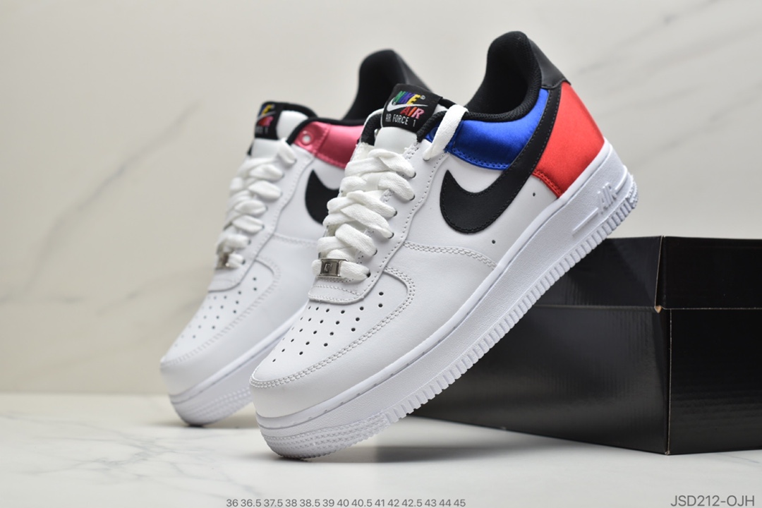 200 公司级耐克空军拼色拼接 NK Air Force 1 07 空军一号低帮CW7010-100