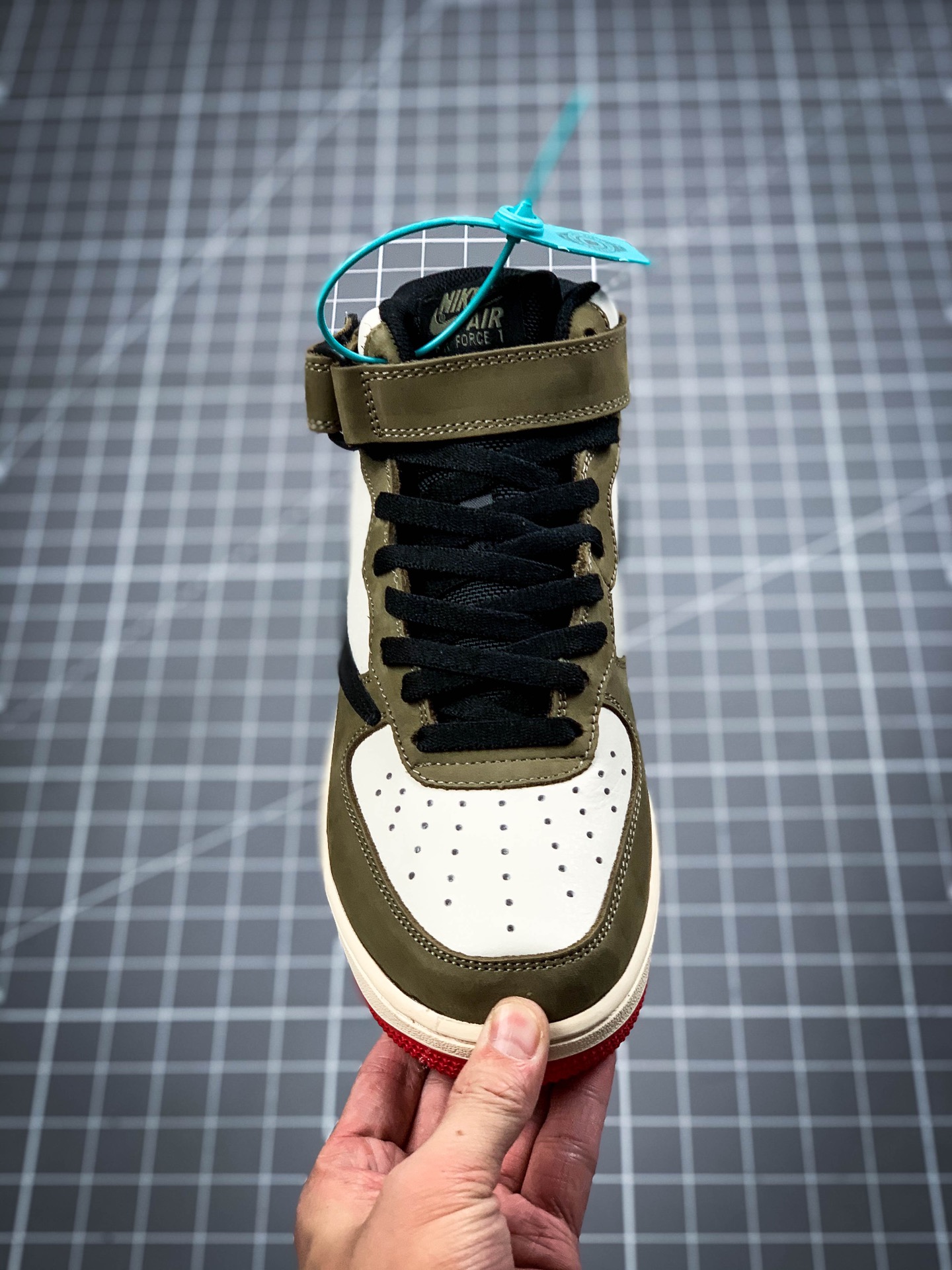 260 Travis Scott x Air D空军倒钩TS联名文化男子板鞋804609-159