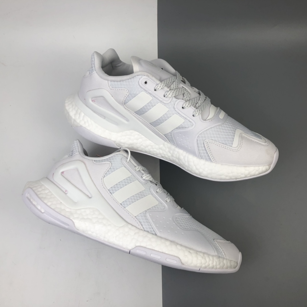 230 Adidas Originals 2020 Day Jogger Boost 三叶草2020版慢跑者系列高弹复古休闲运动跑鞋 夜行者二代 FW0238