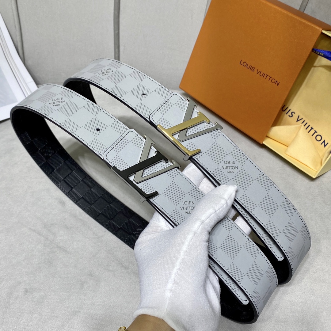 Buy 1:1
 Louis Vuitton Belts Men Cowhide