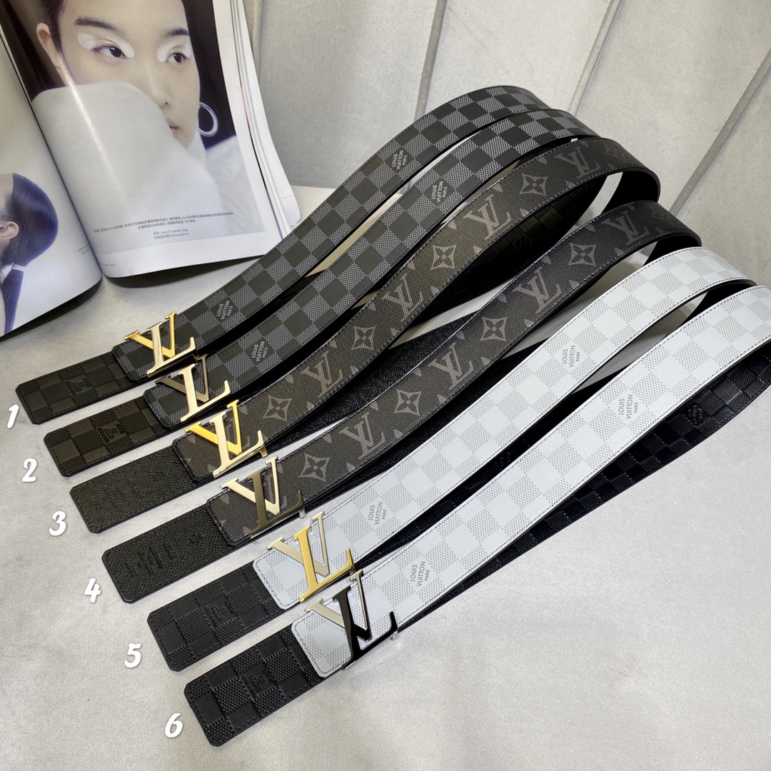 Louis Vuitton Designer
 Belts Canvas