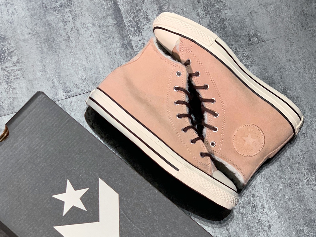 150 大方简单又温暖的冬季款 御寒主义 麂皮加绒来袭 Converse Chuck Taylor All Star  匡威