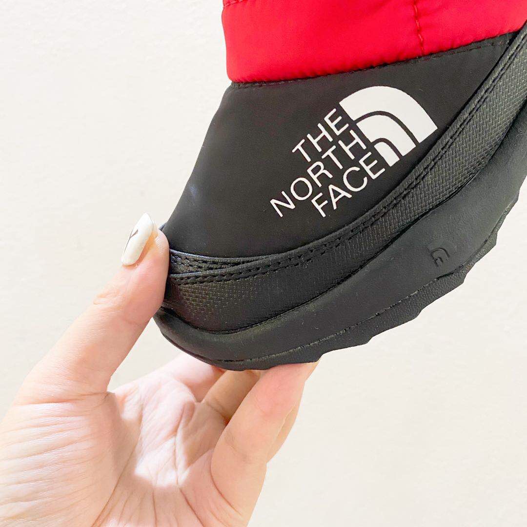 图片[7]-北面高帮儿童雪地靴 尺码：24-39码 让宝贝的脚丫穿上羽绒服，超级暖和宝贝再也不怕冷到脚了❤️防滑耐磨大底✔️内里高帮加绒加厚，保暖舒适❄️-选品中心