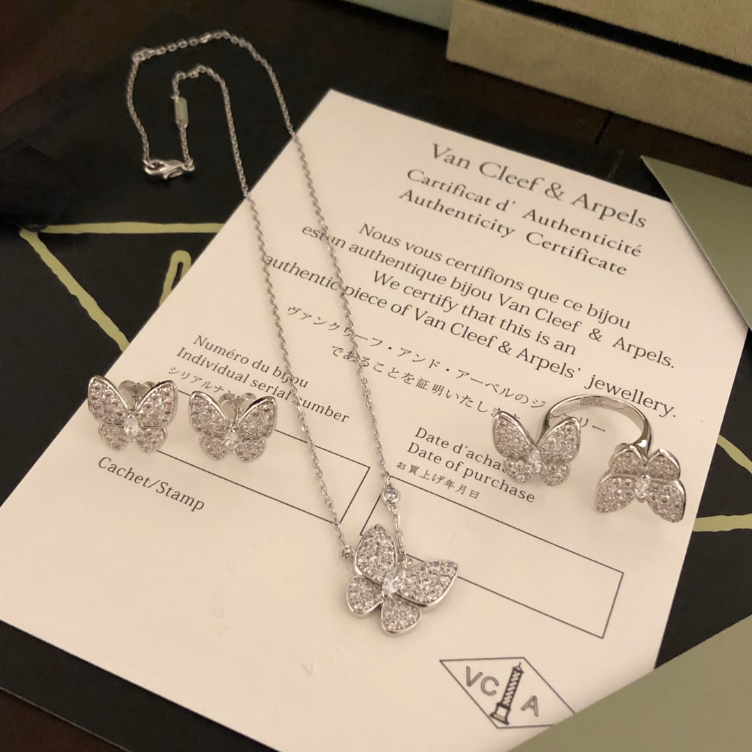 Wysokiej klasy projektant
 Van Cleef & Arpels Biżuteria Kolczyk Naszyjniki & wisiorki Pierścionek Zestaw diamentów