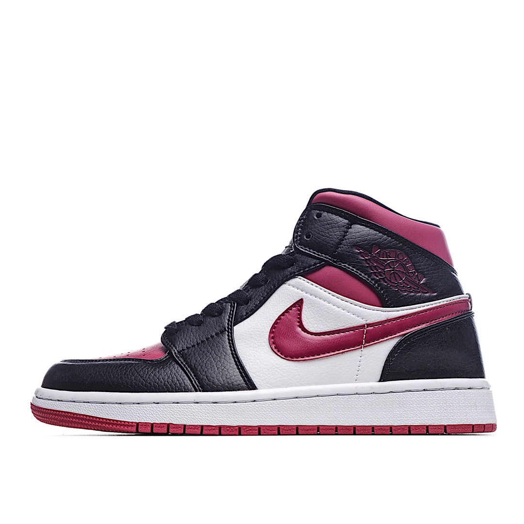 G5 Air Jordan 1 Mid 乔1 AJ1中帮运动板鞋 554724-066 原鞋开版 独家私模 正确版型 市售认可度较高 区分低价真标