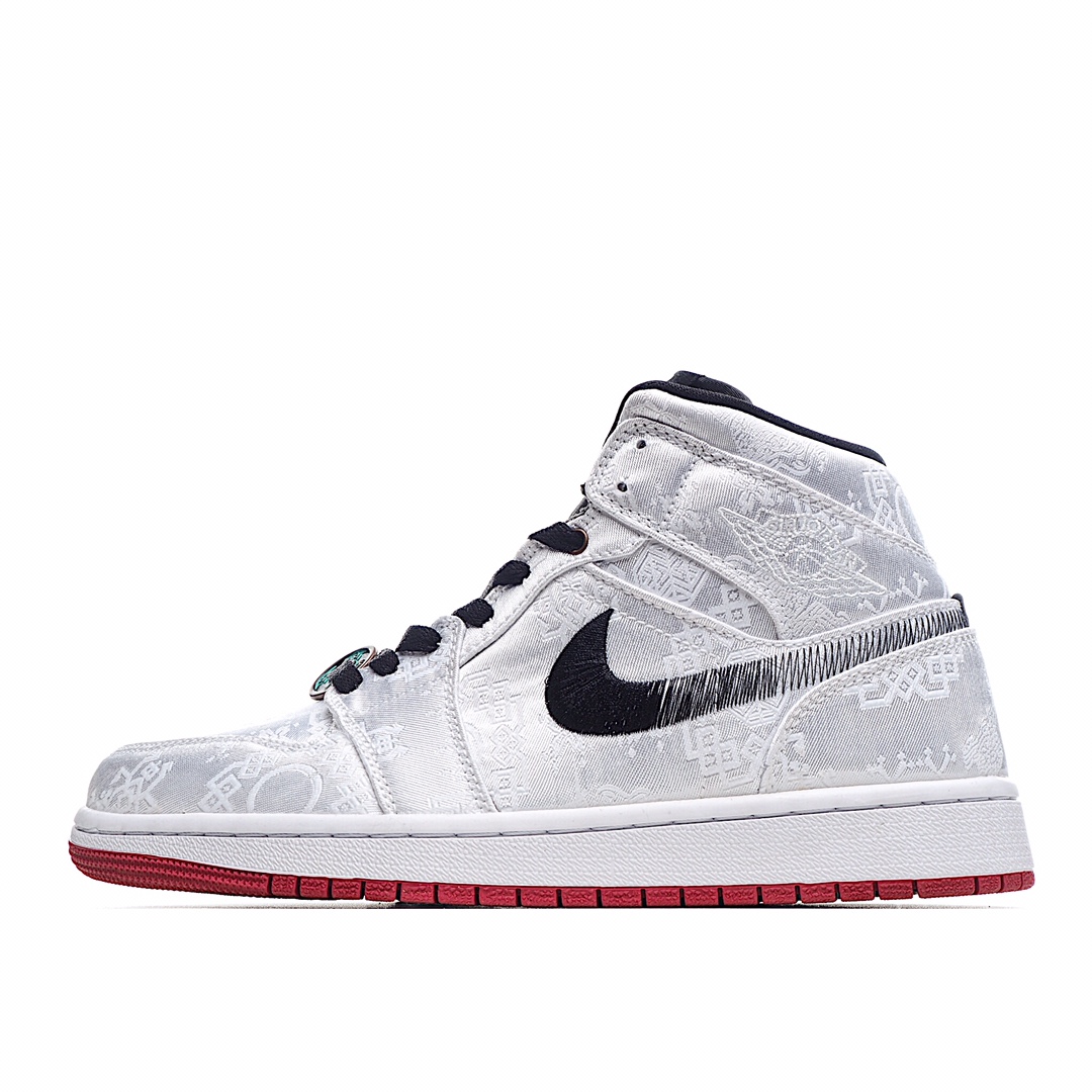 G5 Air Jordan 1 Mid 乔1 AJ1中帮运动板鞋 CU I5 4- F5 原鞋开版 独家私模 正确版型 市售认可度较高 区分低价真标