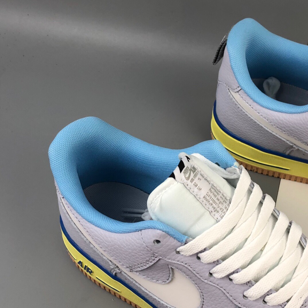 200 Nike Air Force 1 Premium “Blue pot cookies” 空军一号典经板鞋“蓝罐曲奇” CV3039-102