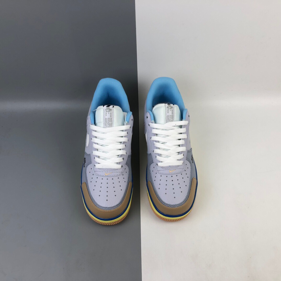 200 Nike Air Force 1 Premium “Blue pot cookies” 空军一号典经板鞋“蓝罐曲奇” CV3039-102