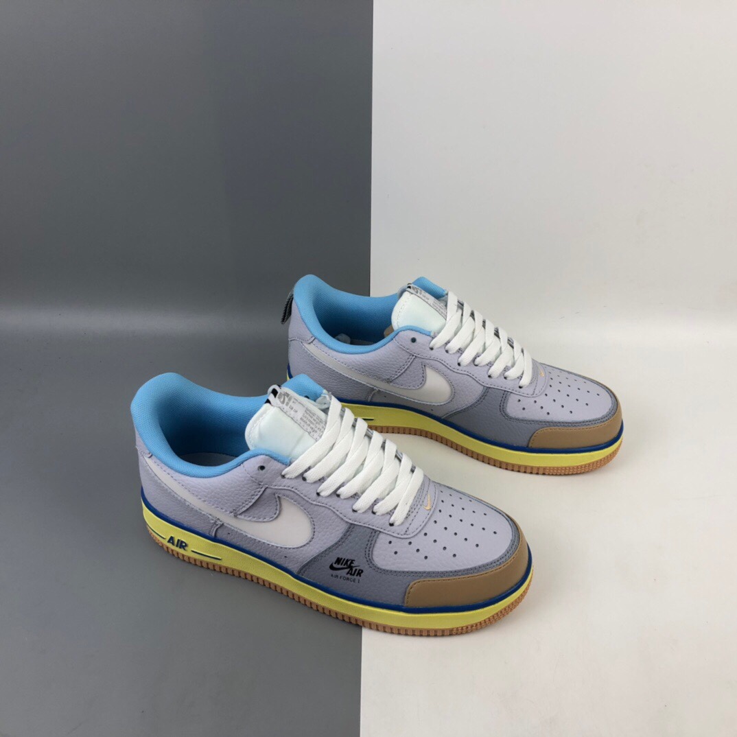 200 Nike Air Force 1 Premium “Blue pot cookies” 空军一号典经板鞋“蓝罐曲奇” CV3039-102