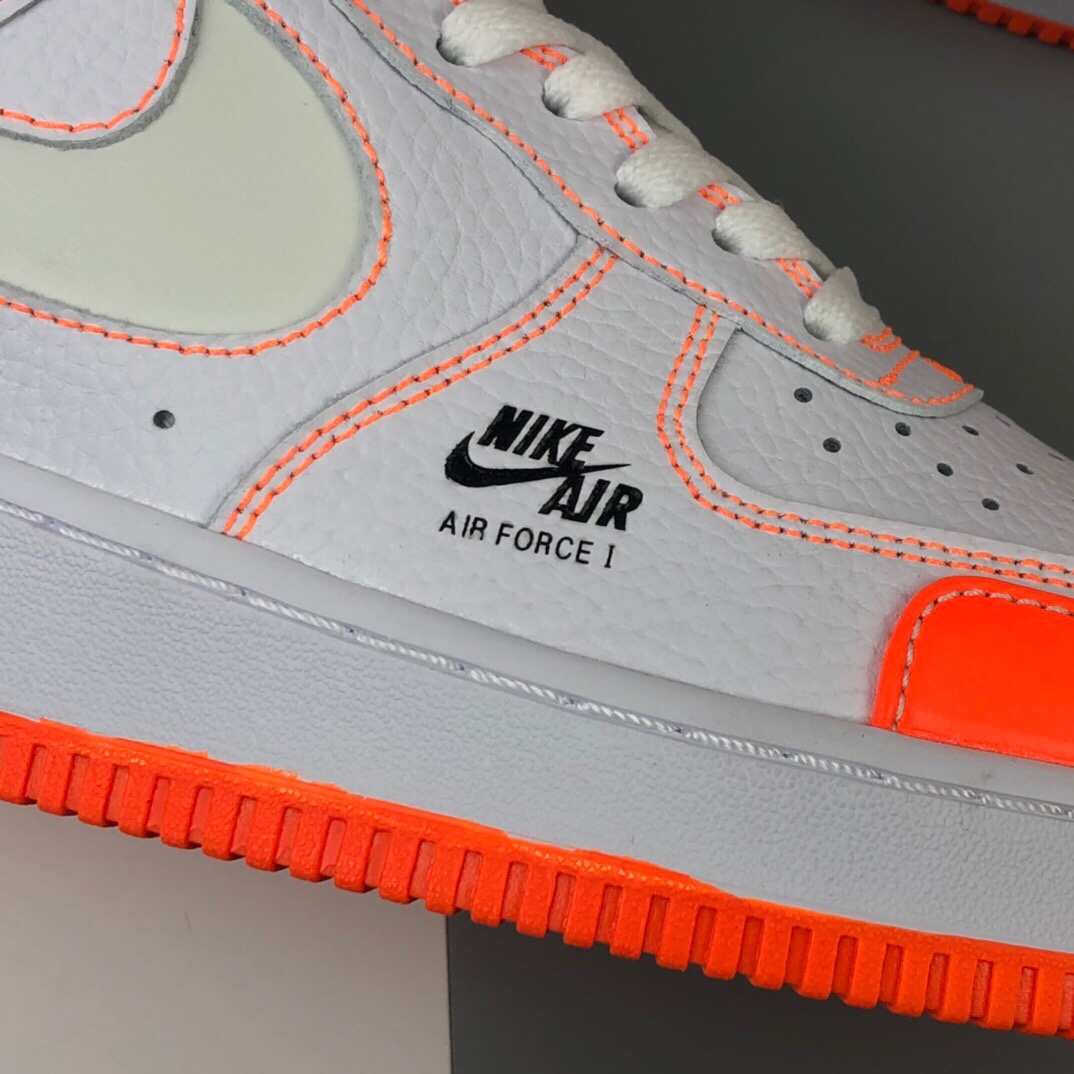 200 Nike Air Force 1 Premium “Mirinda Orange”空军一号典经板鞋“美年达”CV3039-103