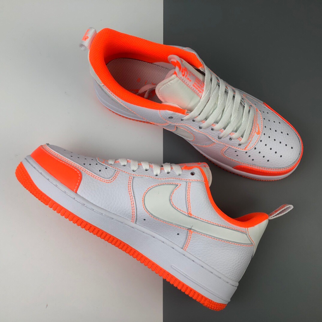 200 Nike Air Force 1 Premium “Mirinda Orange”空军一号典经板鞋“美年达”CV3039-103