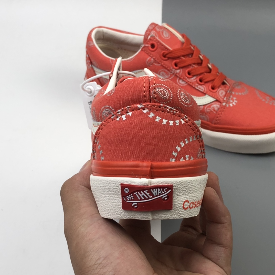 150 Casestudy x Vans Vault 韩国限定款腰果花低帮板鞋 VN0A4BVF2E8