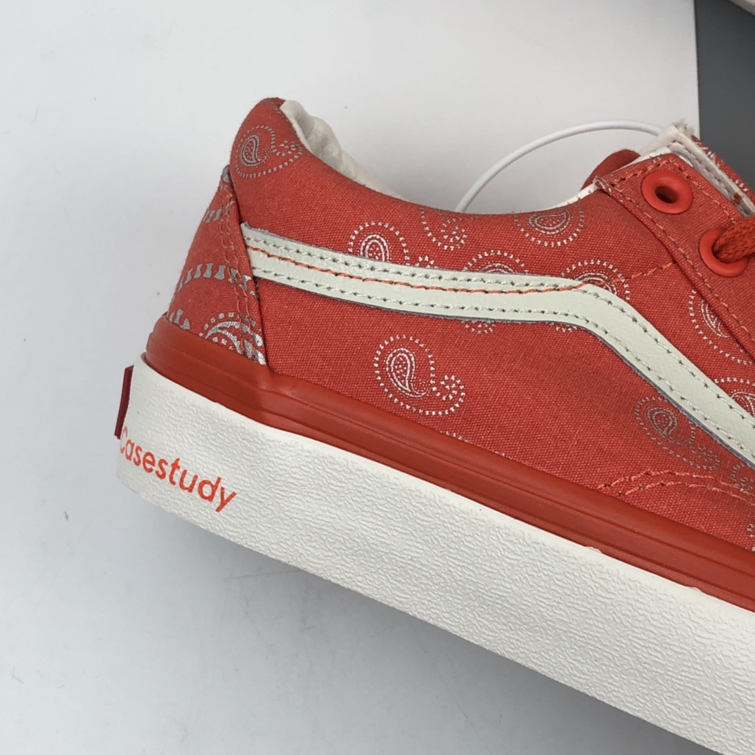 150 Casestudy x Vans Vault 韩国限定款腰果花低帮板鞋 VN0A4BVF2E8