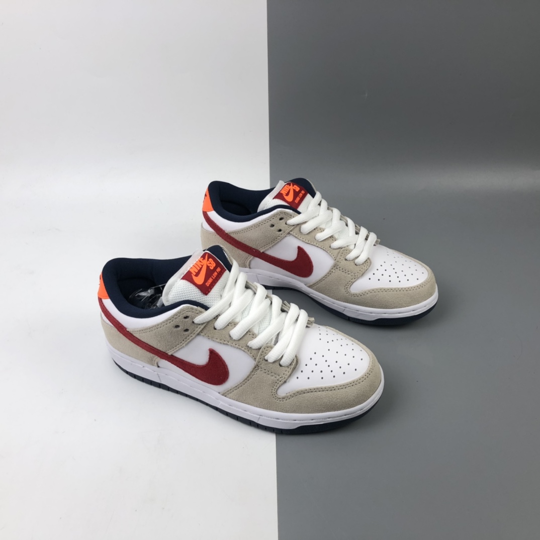 290 Nike SB Dunk Low RPO“CRIMSON”扣篮系列复古低帮休闲运动滑板板鞋 304292-161