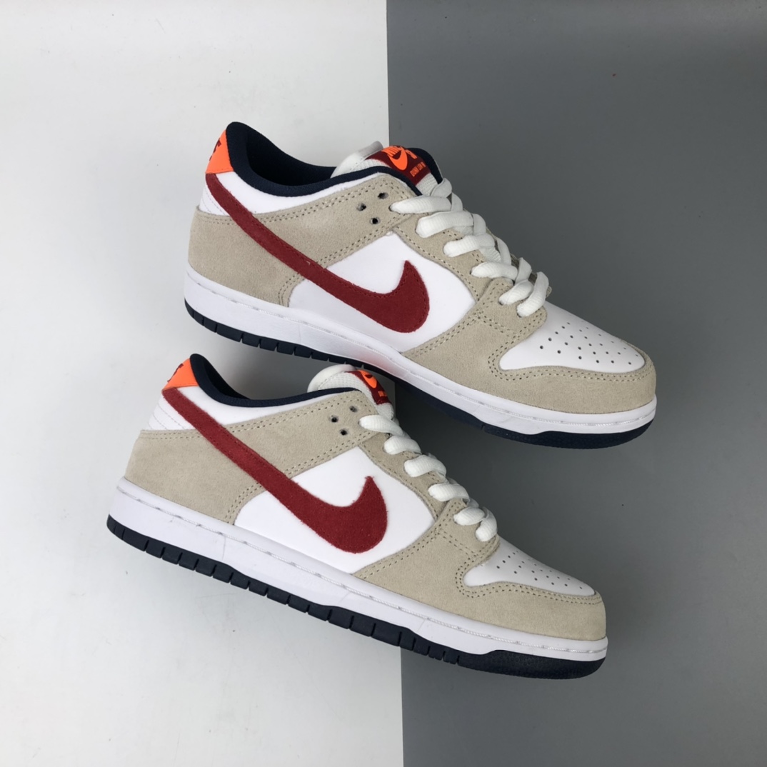 290 Nike SB Dunk Low RPO“CRIMSON”扣篮系列复古低帮休闲运动滑板板鞋 304292-161