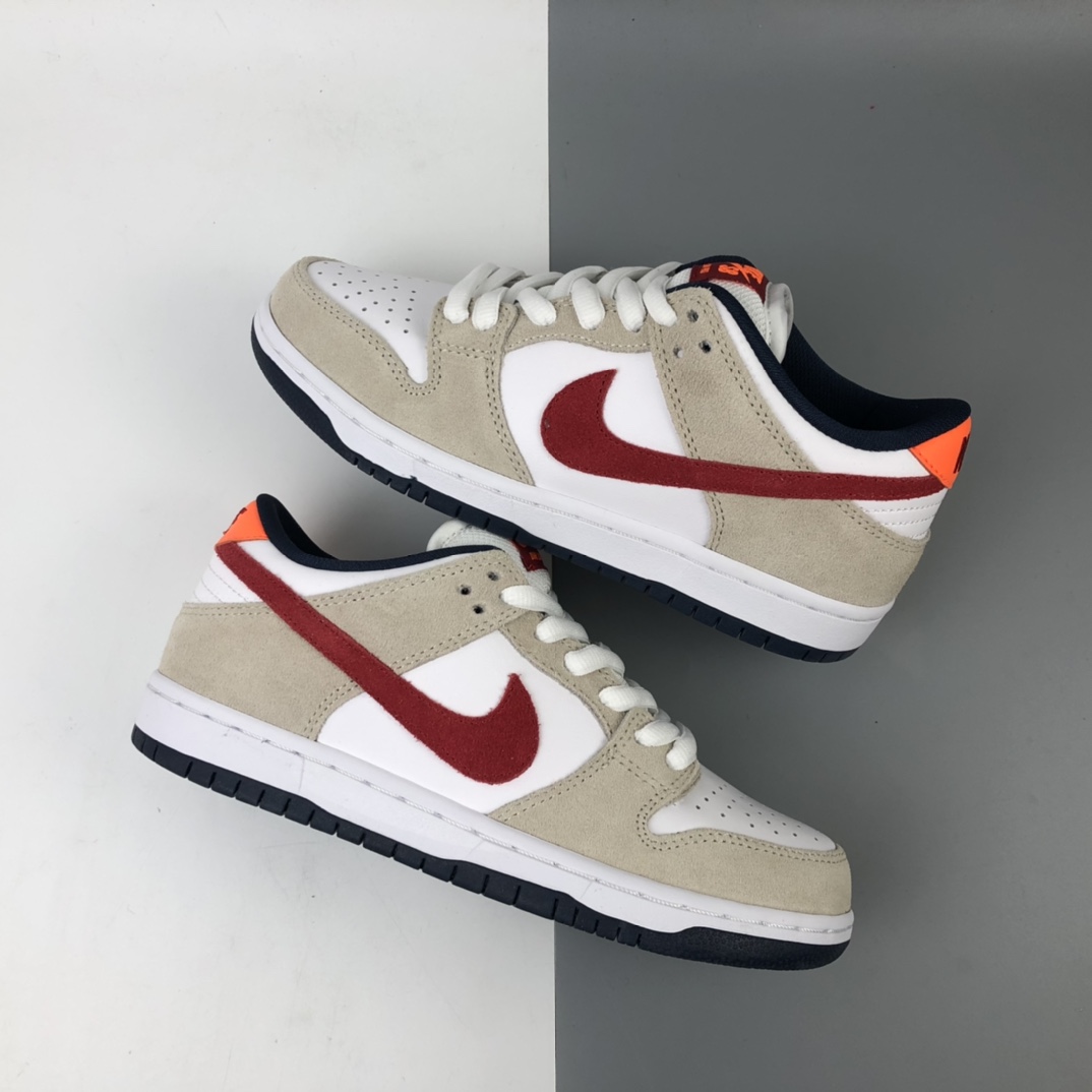290 Nike SB Dunk Low RPO“CRIMSON”扣篮系列复古低帮休闲运动滑板板鞋 304292-161