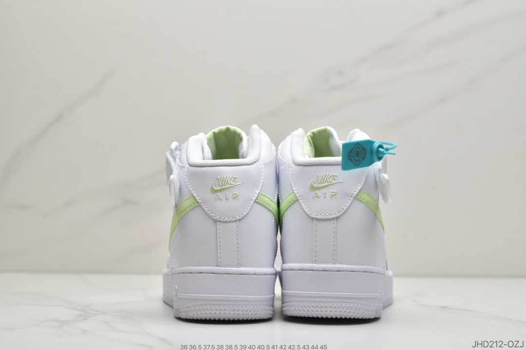 190 公司级耐克Nike Air Force 1 AF1 Mid 空军一号全白366731-910