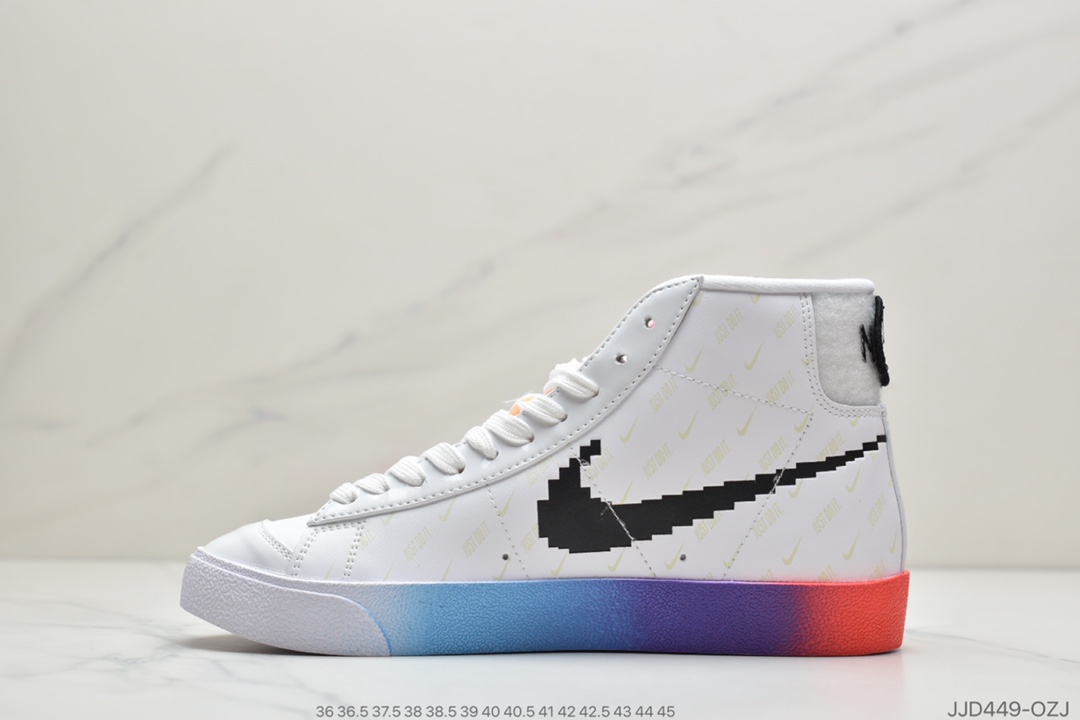 130 真标Nike Blazer Mid ’77 Vintage“ Have A Good Game”电玩 开拓者高帮休闲板鞋 DC3280-101