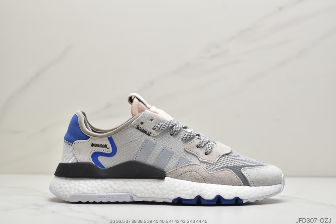 170 公司级阿迪达斯Nite Jogger 2019 Boost 全新配色王嘉尔代言款 FV3787