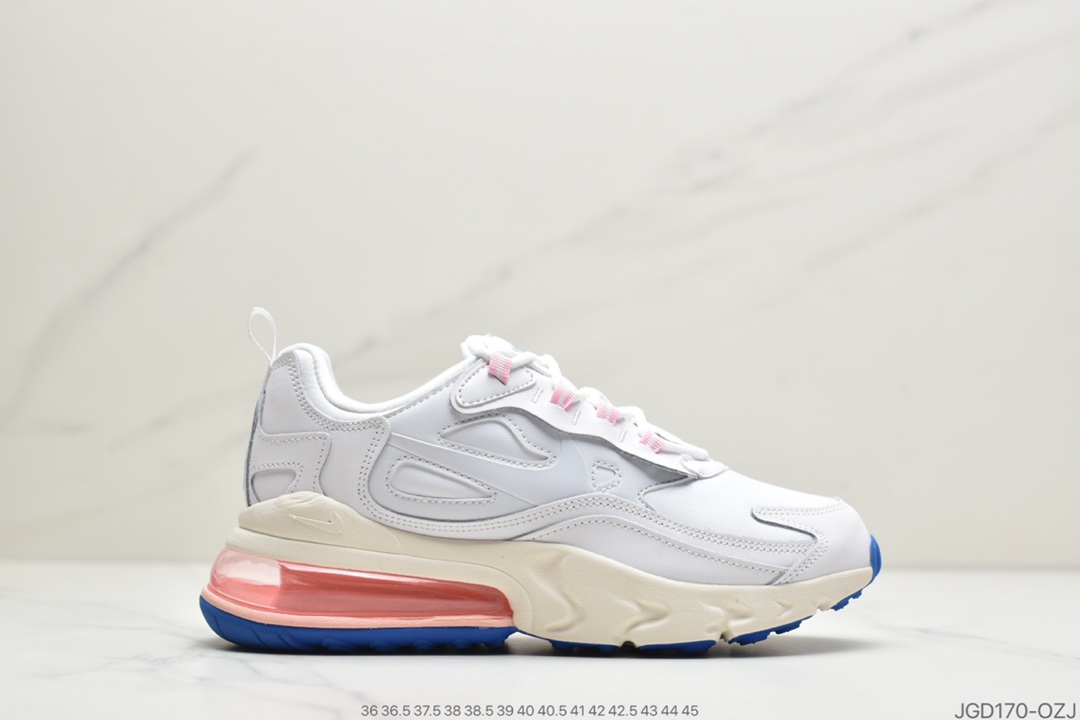 180 公司级Air Max 270 React 机能半气垫跑步鞋AO4971-103