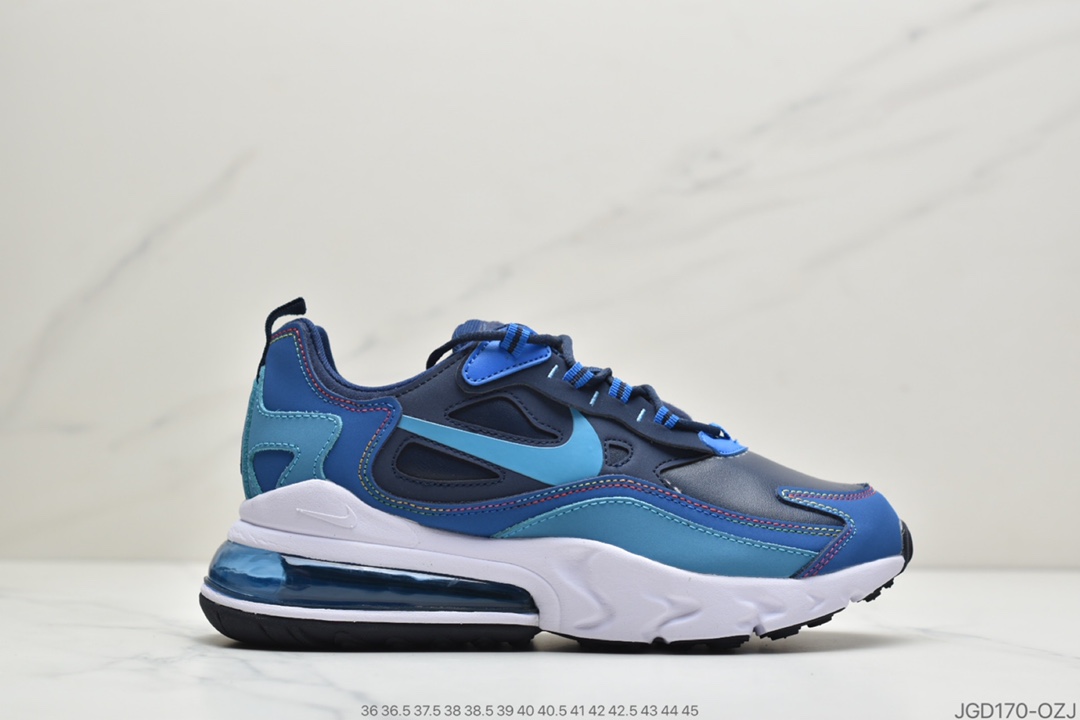 180 公司级Air Max 270 React 机能半气垫跑步鞋AO4971-103