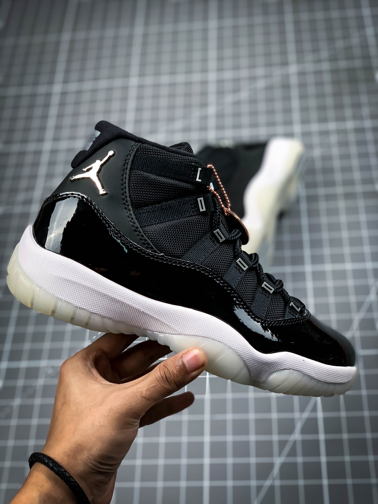 450 Air Jordan 11 ” Silver Eyelets ” AJ11乔11 大魔王2.0 男子文化篮球鞋CT8012-011