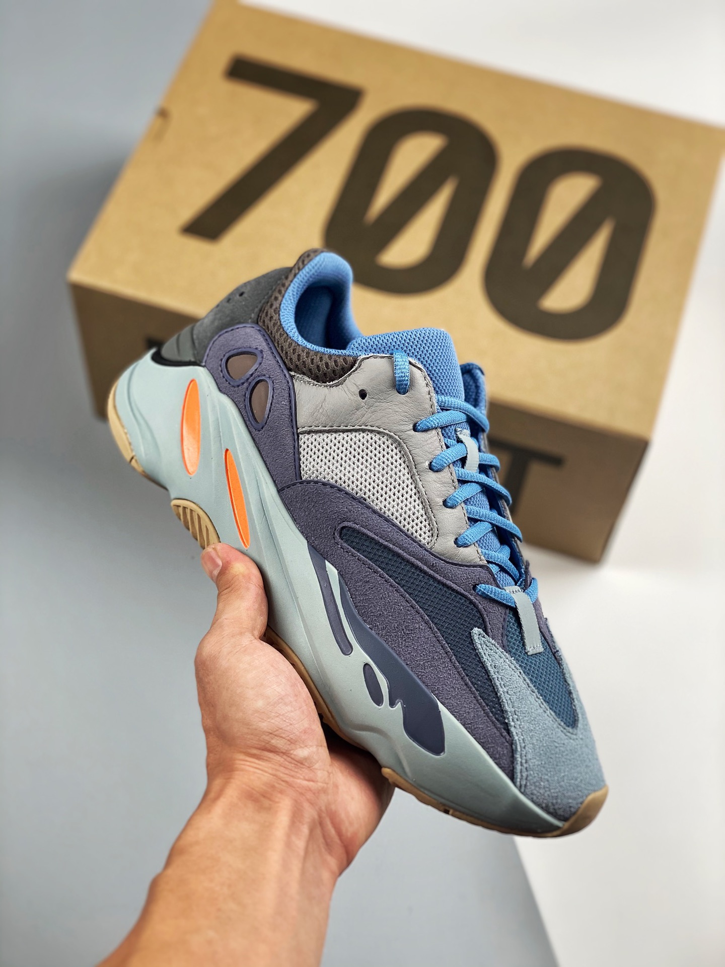 G5 puro original, creando el más alto reconocimiento en toda la red‼ AD Yeezy 700 'Carbon Blue' azul carbón, …