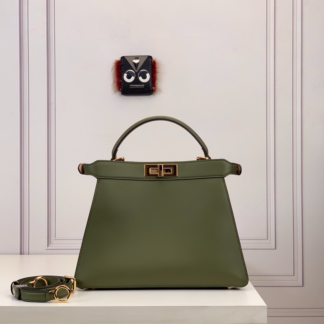 Fendi Superiore
 Borse Borsette Army Green Oro Verde Rosa Rosso