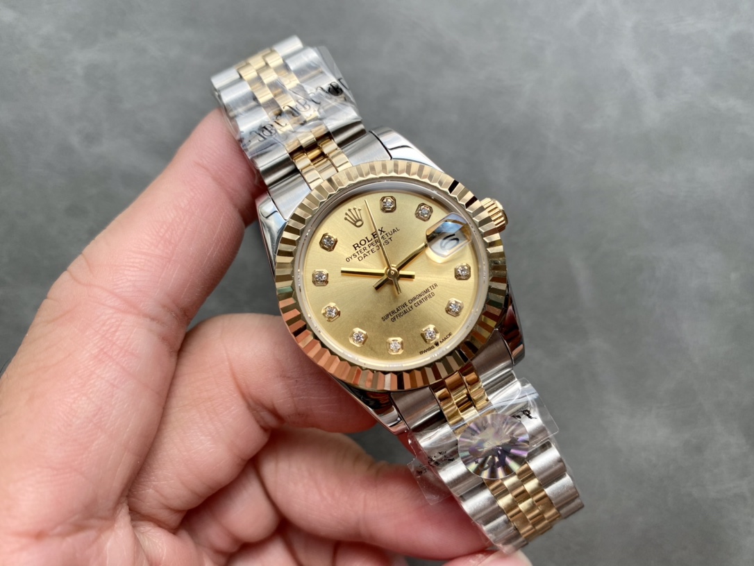 SK Factory 女款 劳力士Rolex 日志型31mm 自動機械腕時計