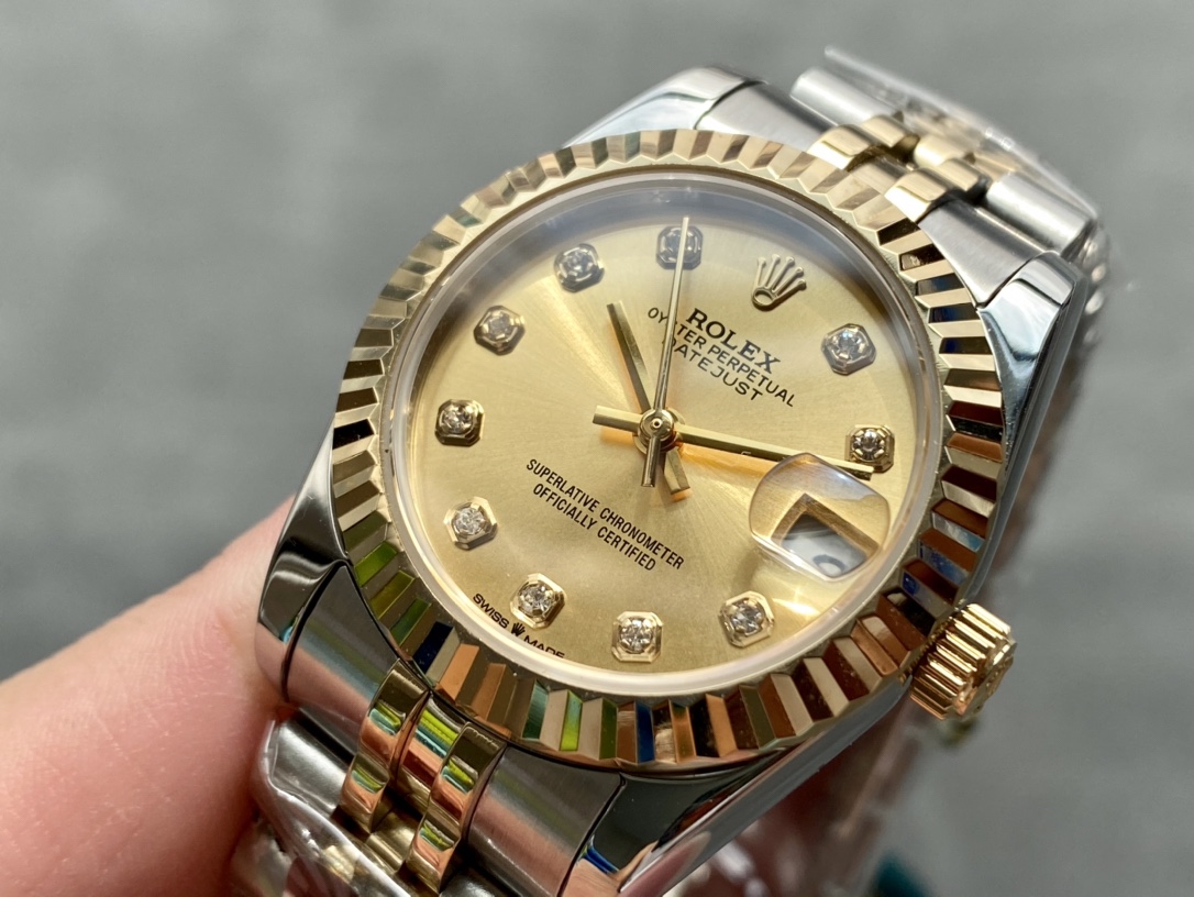 SK Factory 女款 劳力士Rolex 日志型31mm 自動機械腕時計