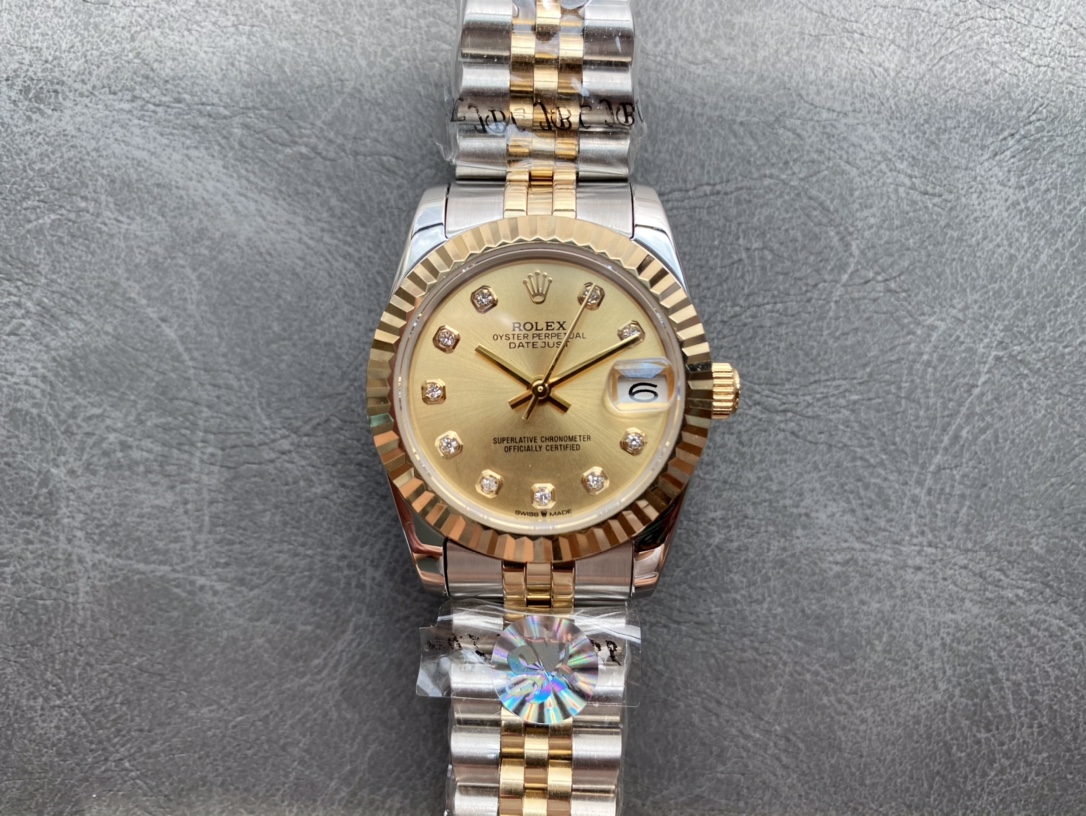 SK Factory 女款 劳力士Rolex 日志型31mm 自動機械腕時計