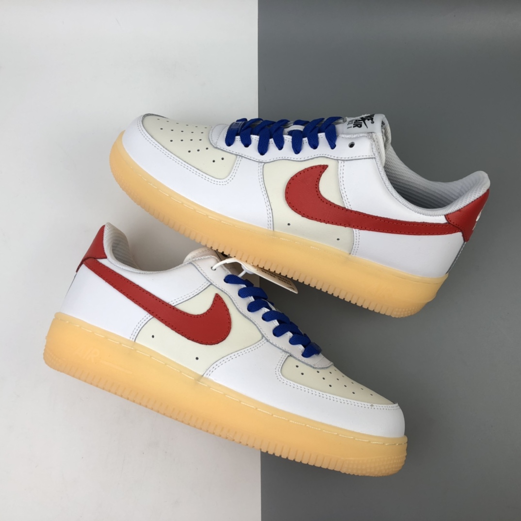 200 Nike Air Force 1 结构主义风格 20年尊享定制限量版空军低帮板鞋 CT7875-994