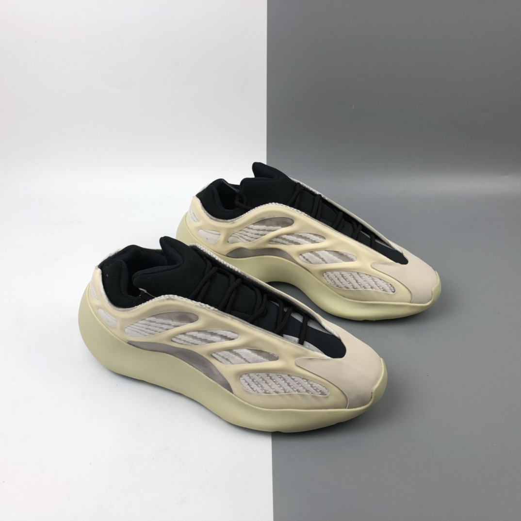 200  Adidas  Yeezy 700V3 ” Azael ”  阿迪达斯侃爷椰子夜光鞋面 复古老爹鞋 FW4980