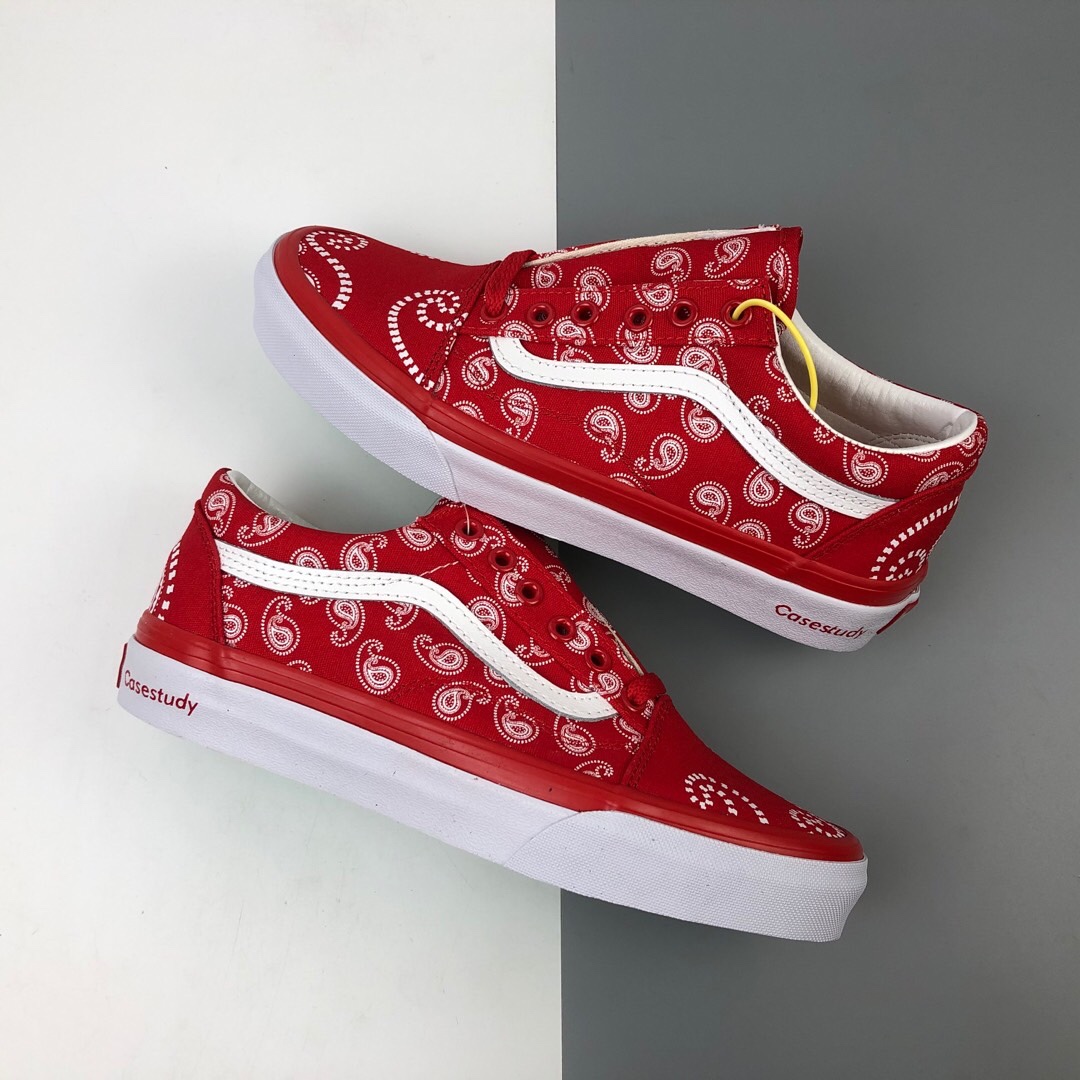 150 Casestudy x Vans Vault ”Bandana” 2020 低帮板鞋 VN0A4U3HT06