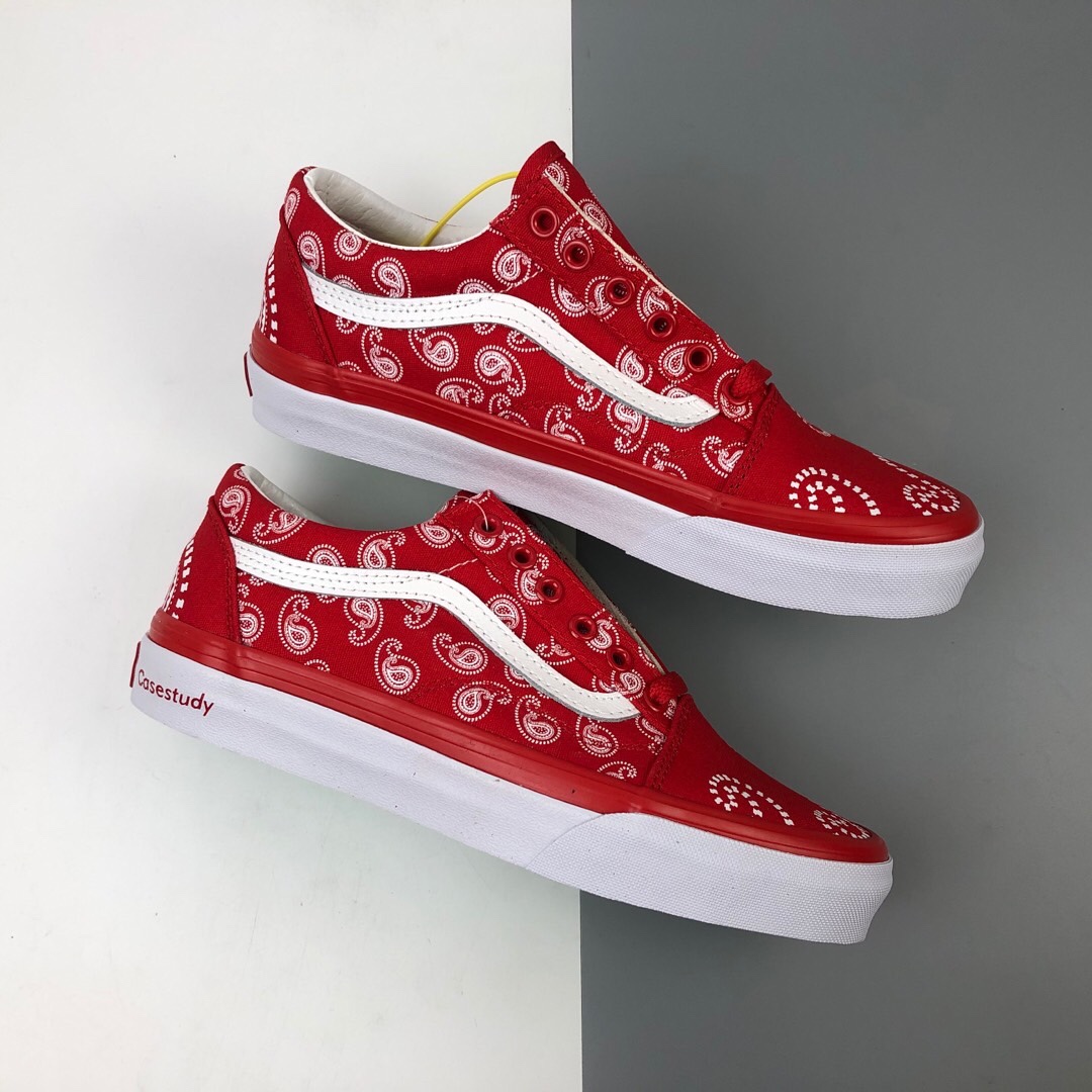 150 Casestudy x Vans Vault ”Bandana” 2020 低帮板鞋 VN0A4U3HT06