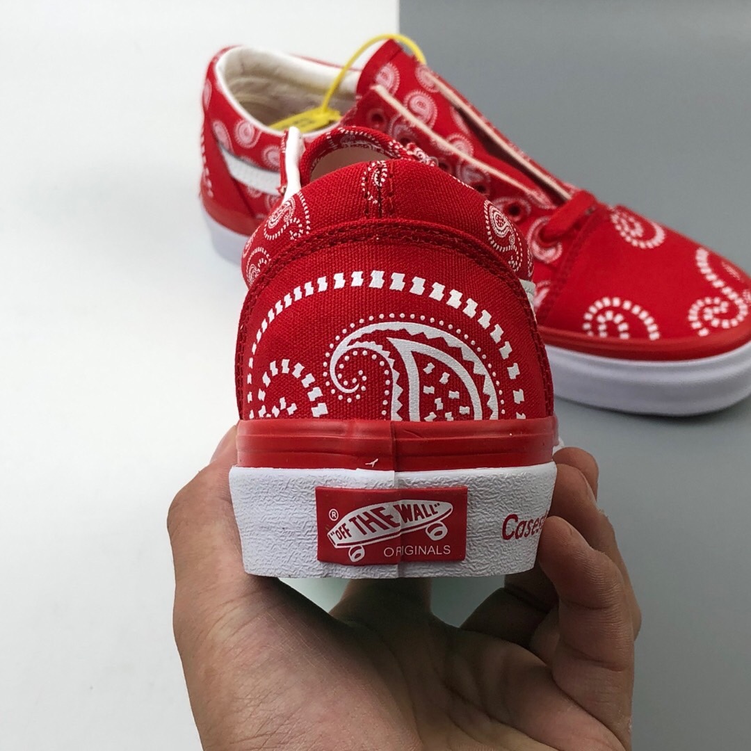 150 Casestudy x Vans Vault ”Bandana” 2020 低帮板鞋 VN0A4U3HT06