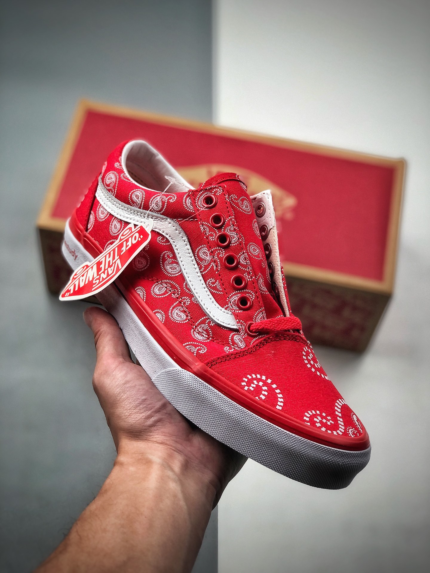 150  韩国店铺Casestudy x Vans Vault ”Bandana” 2020 腰果花联名系列 高端水晶底Ht05