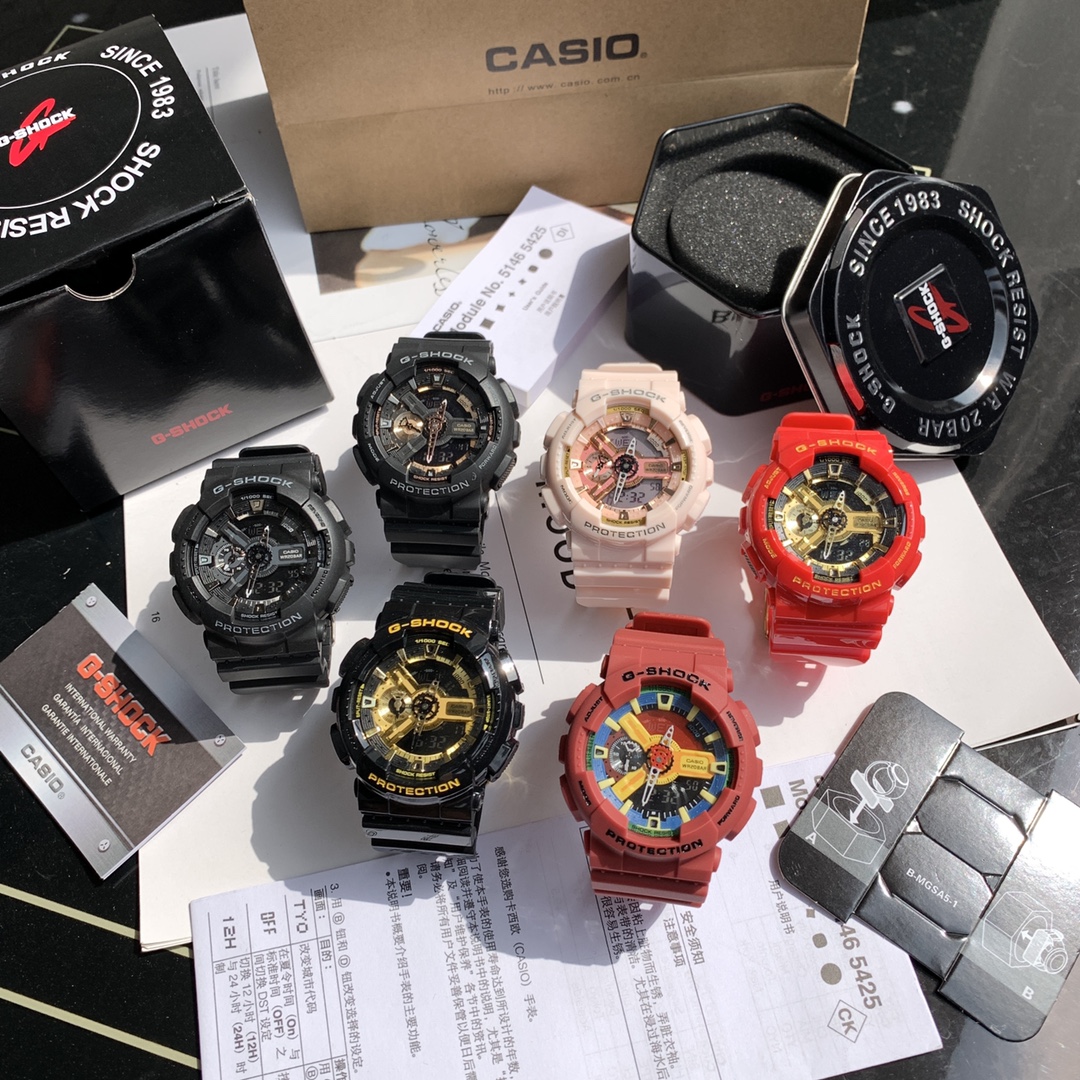 💰50 卡西欧 表盘直径大号53mm、小号32mm，手表小红书已爆回头率爆表！这绝对是掌柜的自留款！功能极多，指南针，秒表（精确到1/1000秒）温度计，世界时间，倒计时，闹铃，间歇响报，45度自动抬手亮Led照明！各位老铁，剁手还请抓紧！所以一定要抓住机会喔！