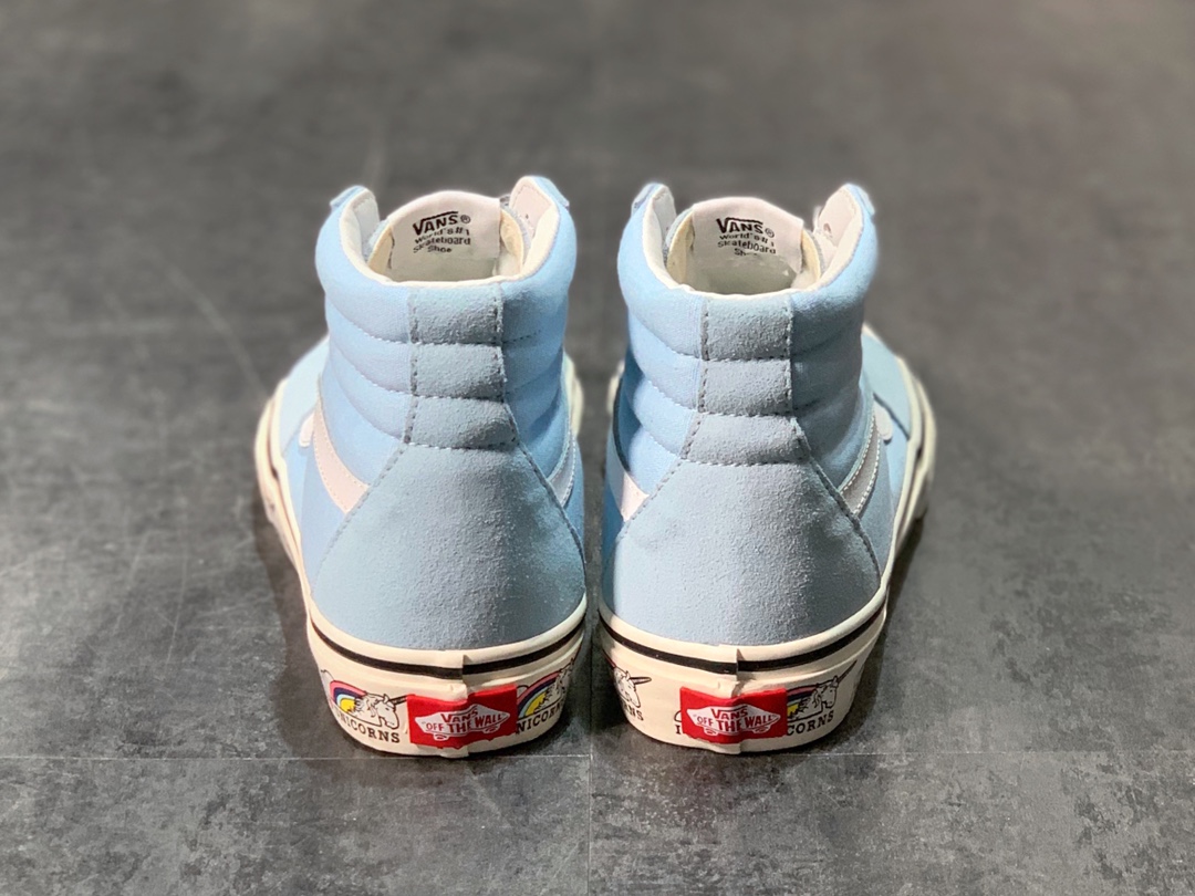 150 Vans网红元素 独角兽再度来袭 Vans SK8-Hi Unicorn  万斯 独角兽低帮硫化板鞋