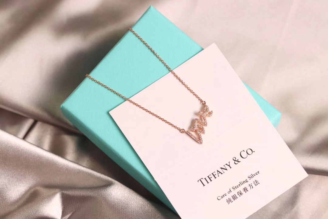Tiffany & Co. Tiffany&Co. Love 字母锁骨项链