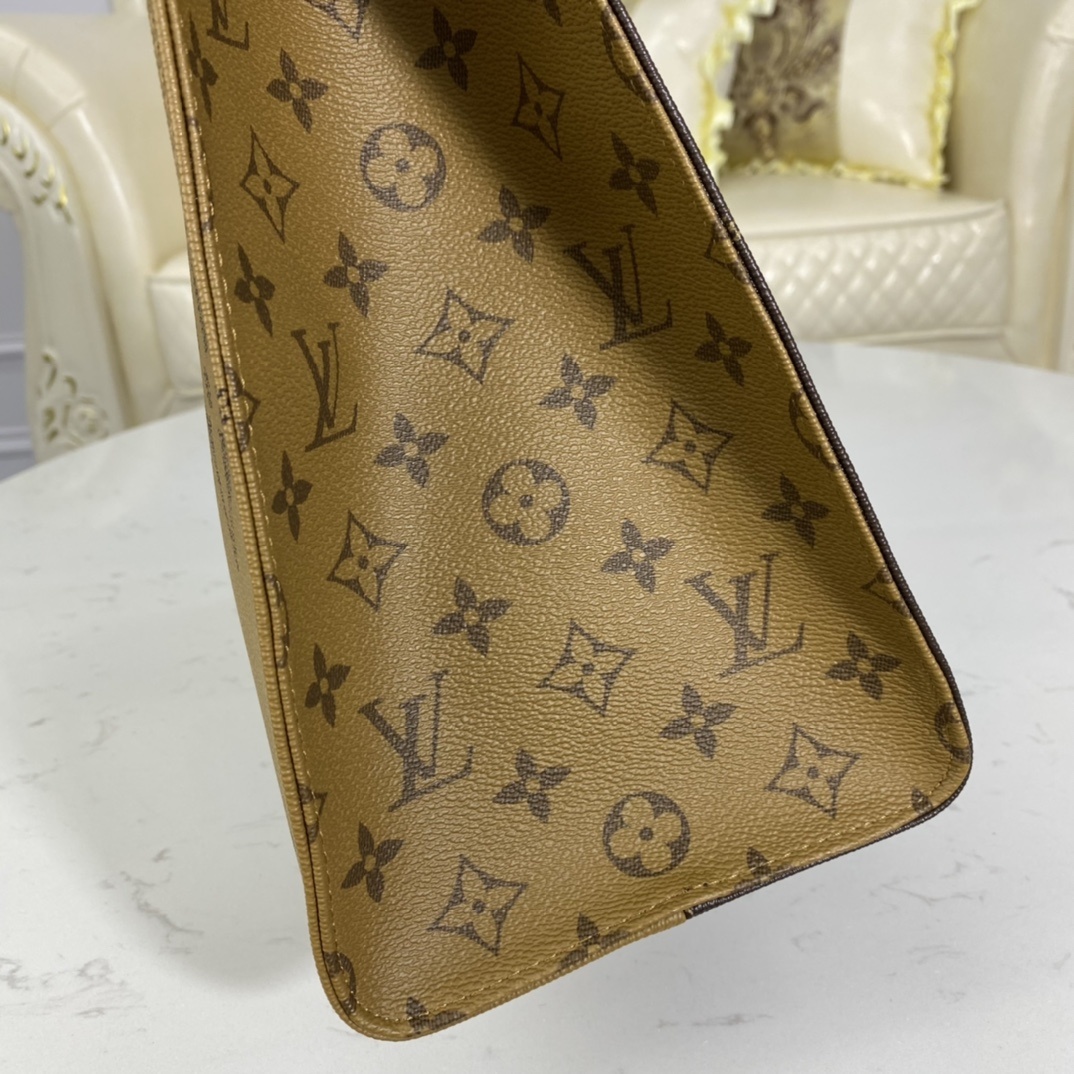 顶级原单ONTHEGO购物包袋中手号袋M4532145039Onthego中号手将袋经典Monogram