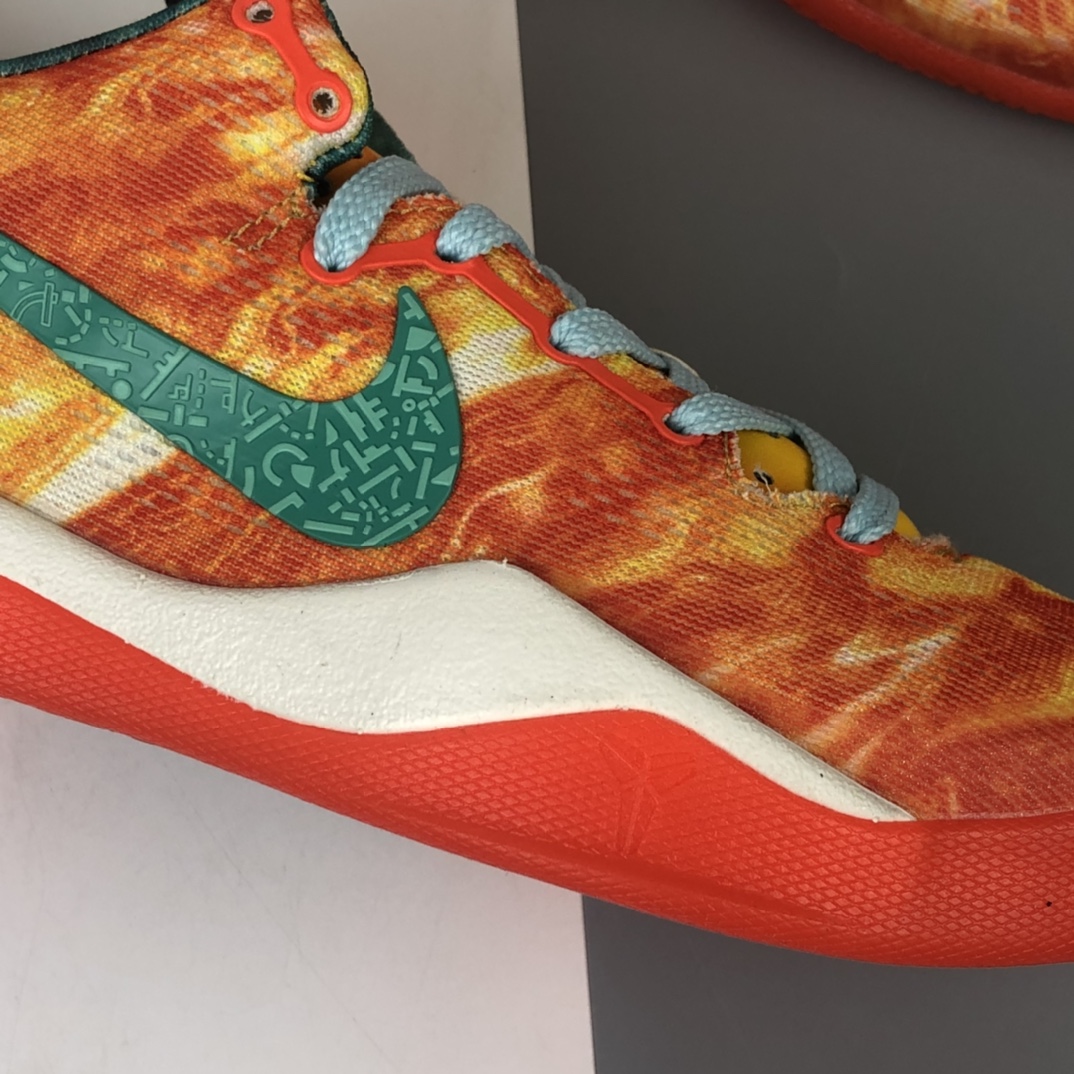 270 Nike Kobe 8 System 科比八代低帮运动篮球鞋“全明星番茄蛋汤”587580-800