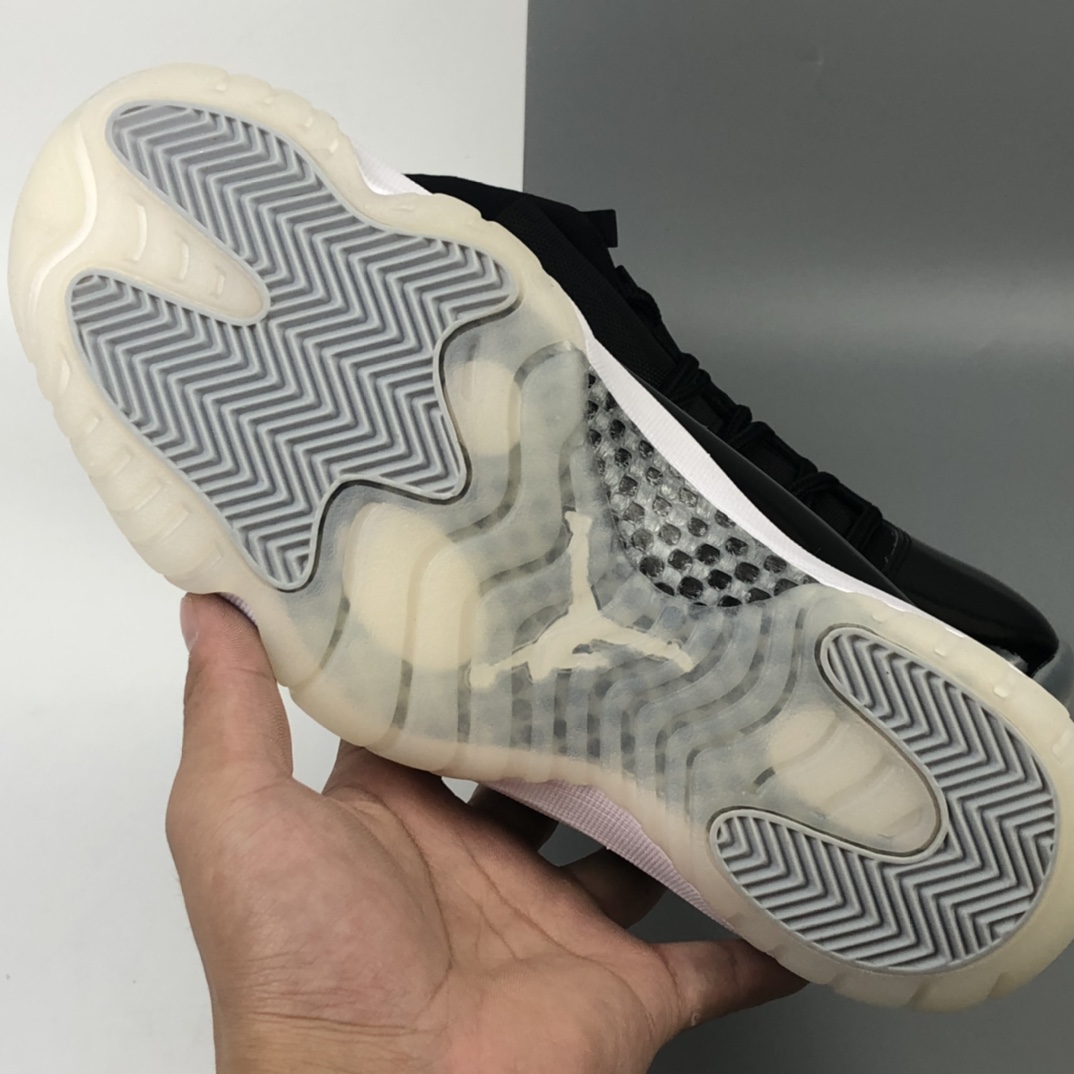 420 Air Jordan 11 25th Anniversary”Black Silver Eyelets”  CT8012-011