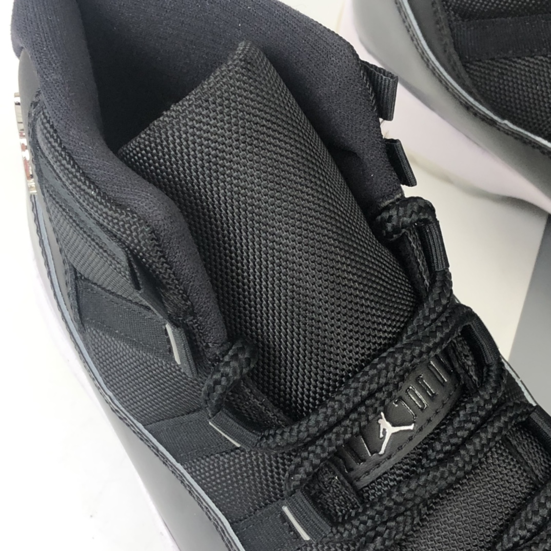 420 Air Jordan 11 25th Anniversary”Black Silver Eyelets”  CT8012-011